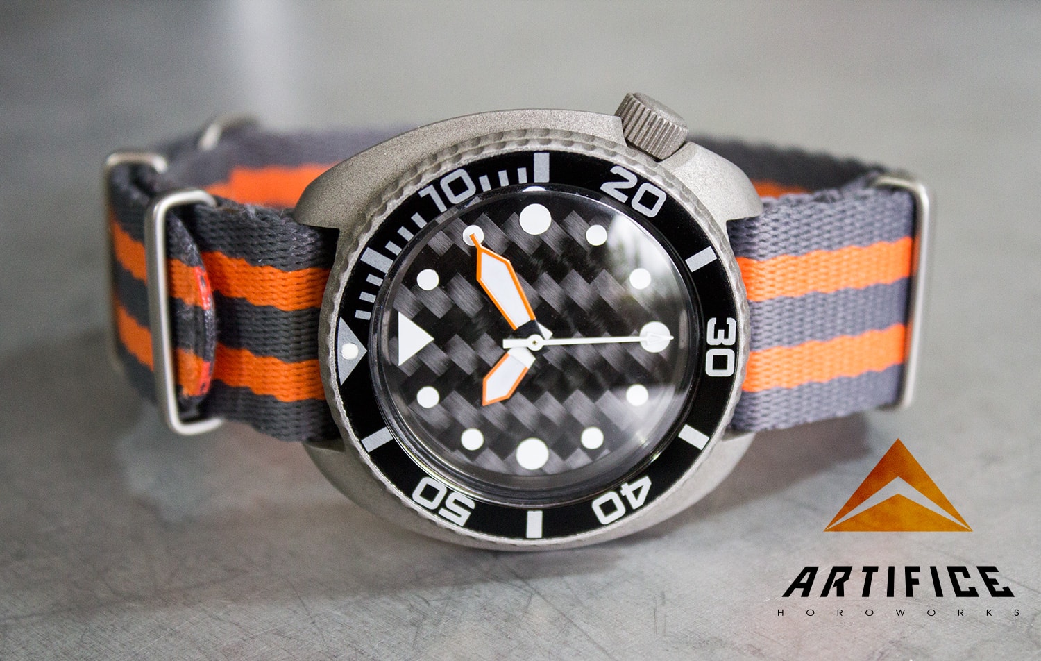 seiko carbon fiber watch