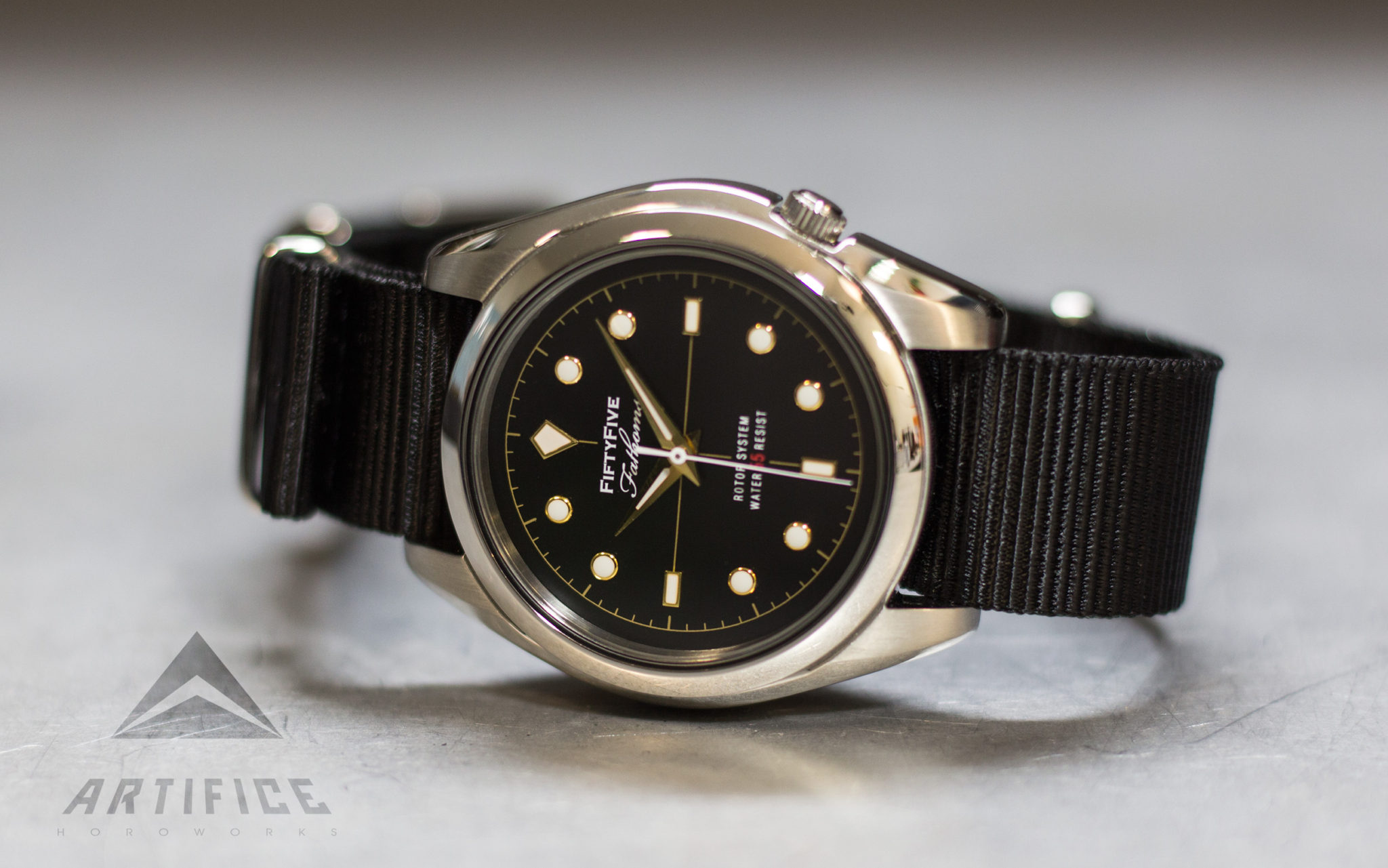 seiko fifty five fathoms gold
